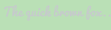 Image with Font Color C6CACC and Background Color BAE0B6